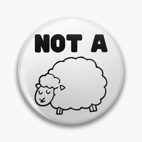 Item preview, Not A Sheep designed and sold by Kelly McNabb.