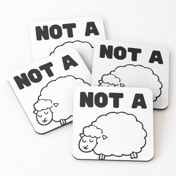 Item preview, Not A Sheep designed and sold by Kelly McNabb.