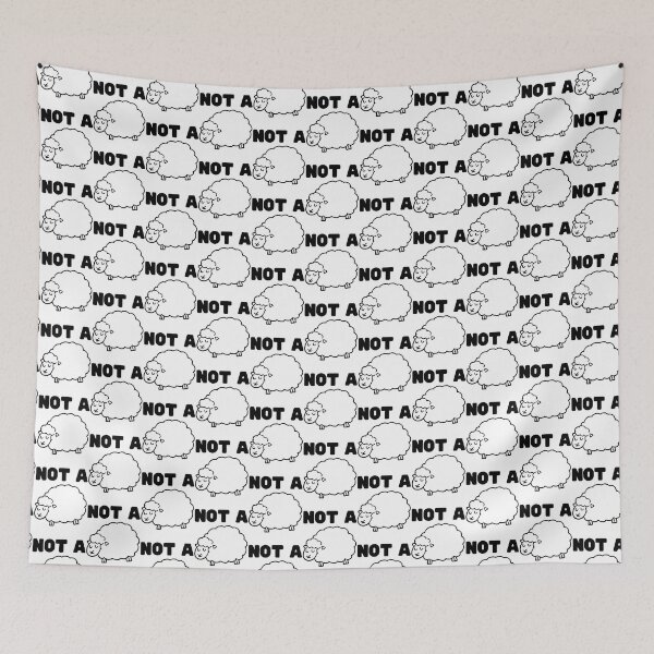 Item preview, Not A Sheep designed and sold by Kelly McNabb.