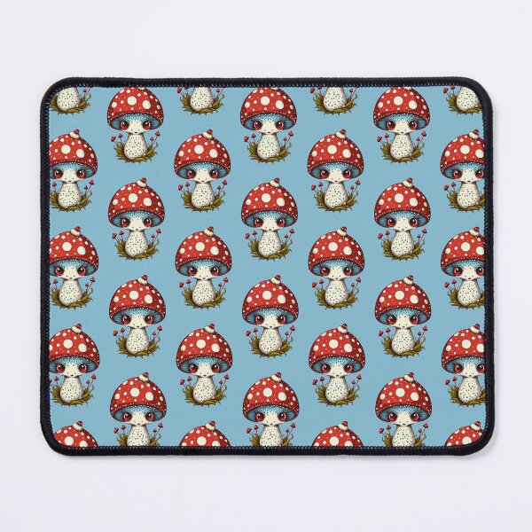 Item preview, cute kawaii colorful mushroom designed and sold by Quiki.