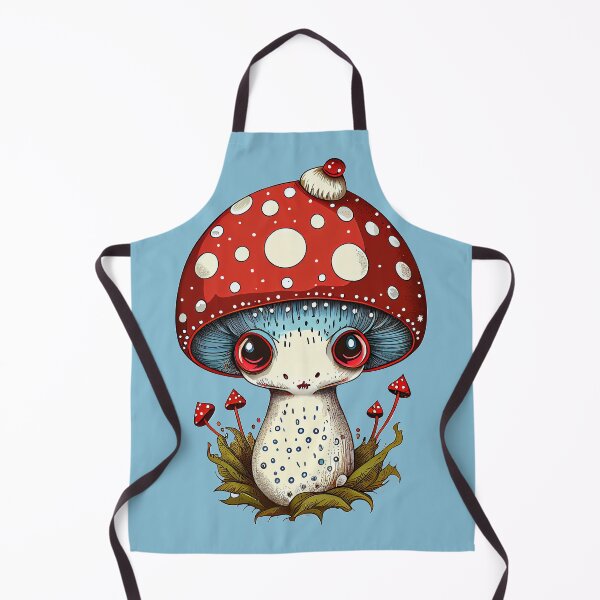 Item preview, cute kawaii colorful mushroom designed and sold by Quiki.