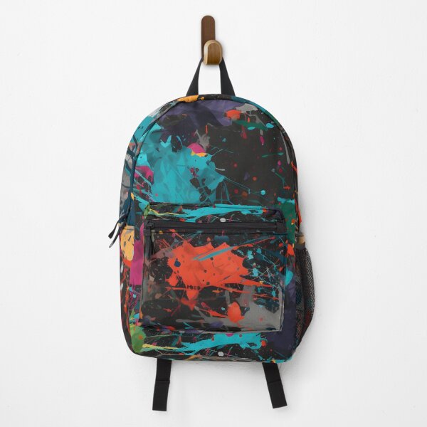 Item preview, Color Explosion Paint Splatter Pattern 17 designed and sold by OOSDesigns.