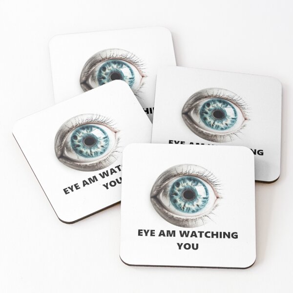 Item preview, EYE AM WATCHING YOU designed and sold by PoppyMonster.