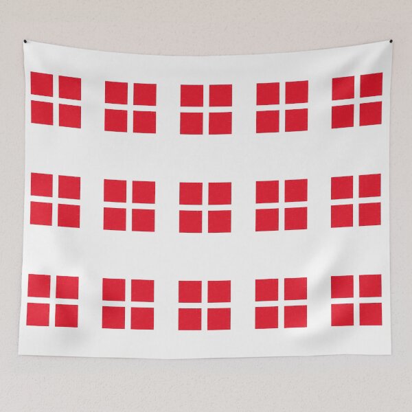 Item preview, Four Red Squares designed and sold by Symbologee.