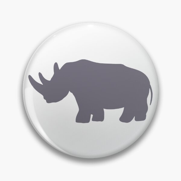 Item preview, Silver Rhino Jungle Art designed and sold by dcohea.