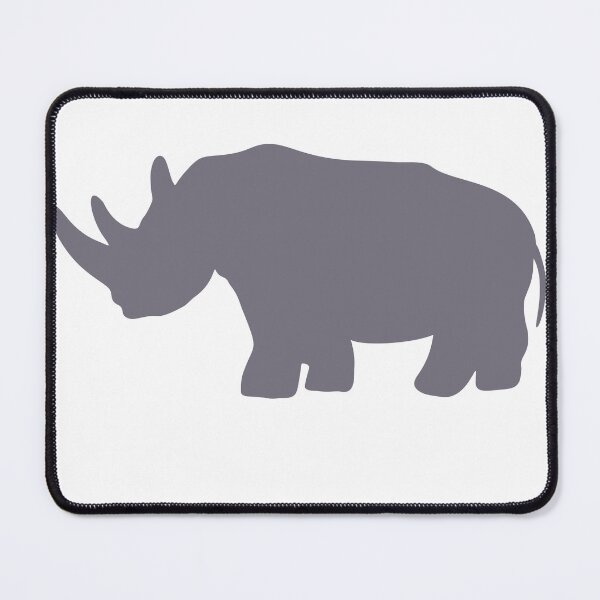 Item preview, Silver Rhino Jungle Art designed and sold by dcohea.
