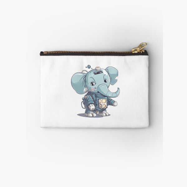 Item preview, Robo-Ellie: The Adorable Tech-Savvy Elephant! designed and sold by Designs-By-Geli.