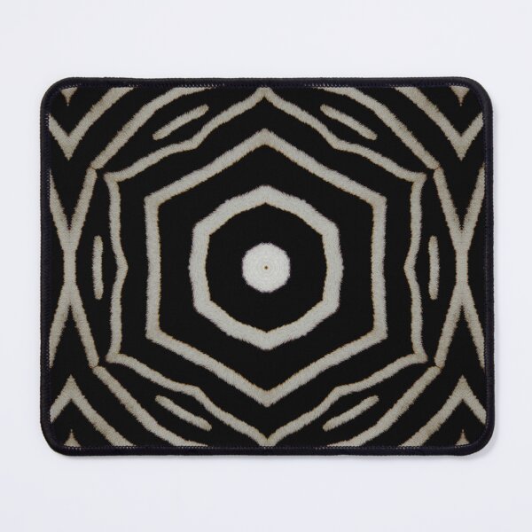 Item preview, Zebra Fur Texture Kaleidoscope Pattern 61 designed and sold by Swabcraft.