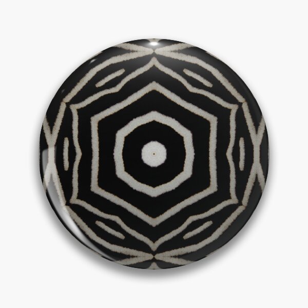 Item preview, Zebra Fur Texture Kaleidoscope Pattern 61 designed and sold by Swabcraft.