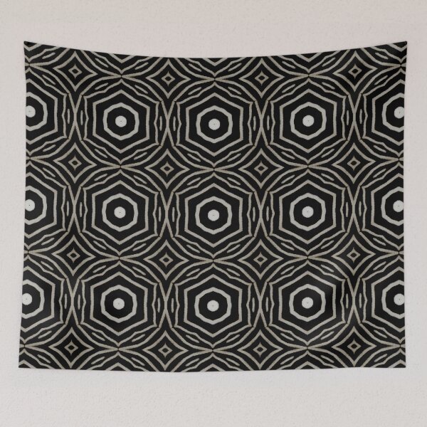 Item preview, Zebra Fur Texture Kaleidoscope Pattern 61 designed and sold by Swabcraft.