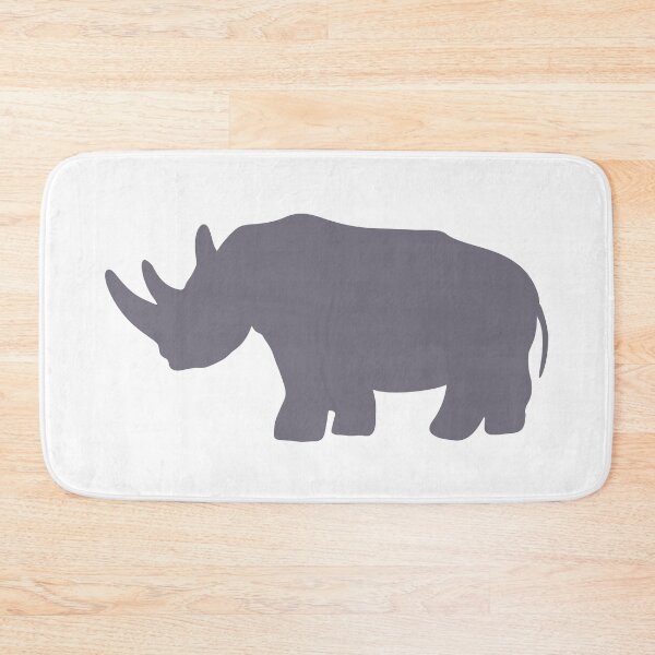 Item preview, Silver Rhino Jungle Art designed and sold by dcohea.