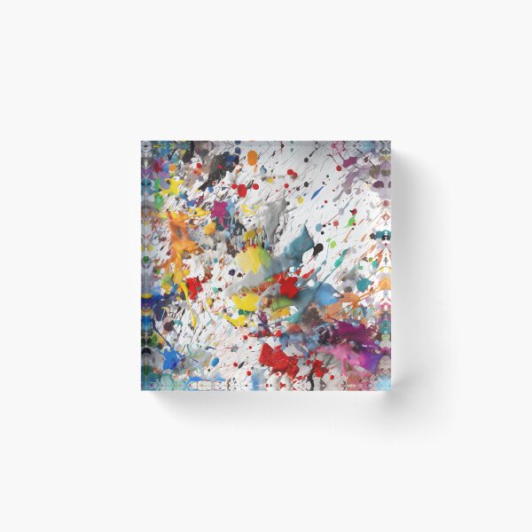 Item preview, Color Explosion Paint Splatter Pattern 19 designed and sold by OOSDesigns.