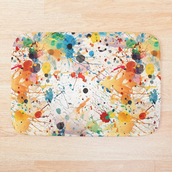 Aperçu de l'œuvre Motif d'éclaboussure de peinture d'explosion de couleur 20 créée et vendue par OOSDesigns.
