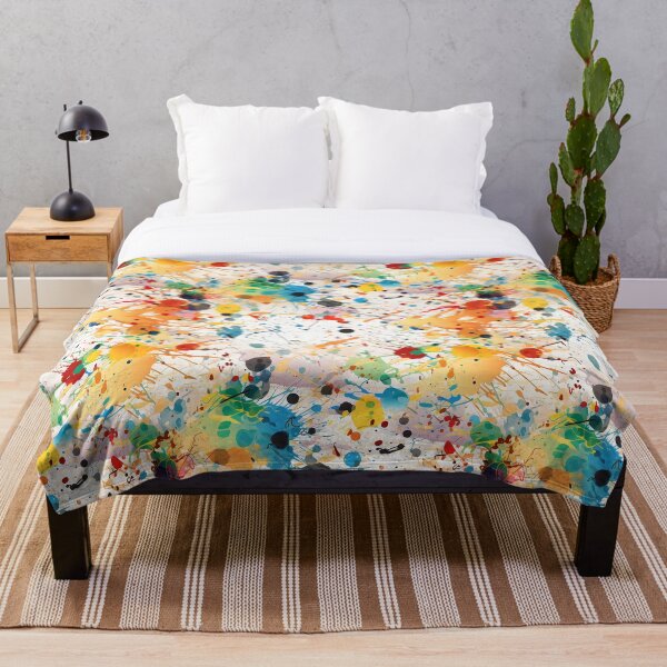 Item preview, Color Explosion Paint Splatter Pattern 20 designed and sold by OOSDesigns.