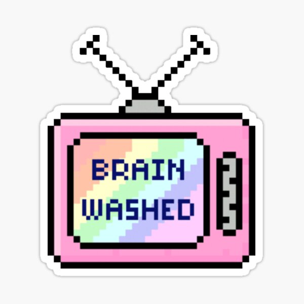 Brain lavé Sticker