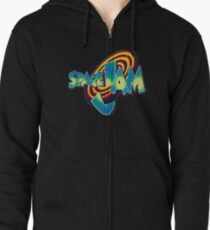 space jam Zipped Hoodie