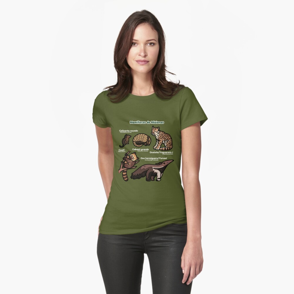 Item preview, Fitted T-Shirt designed and sold by moobloom.