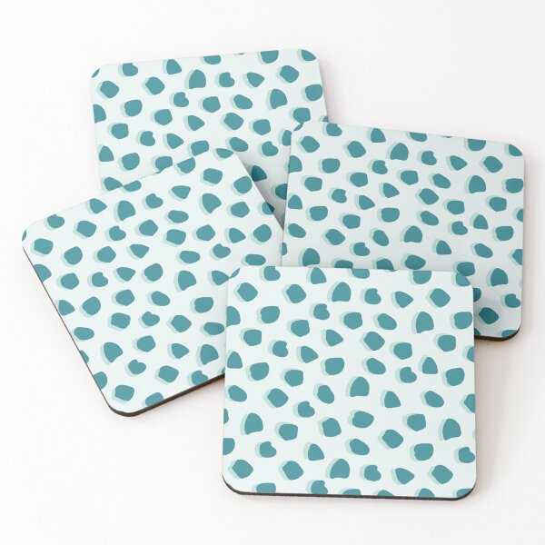Item preview, Blue Cheetah Pattern designed and sold by doodle-kindness.