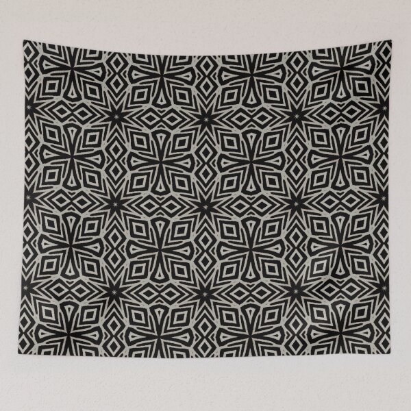 Item preview, Zebra Fur Texture Kaleidoscope Pattern 67 designed and sold by Swabcraft.
