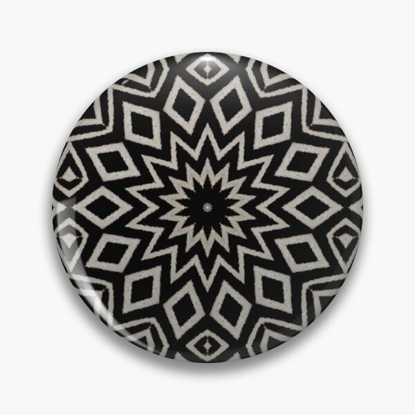 Item preview, Zebra Fur Texture Kaleidoscope Pattern 68 designed and sold by Swabcraft.
