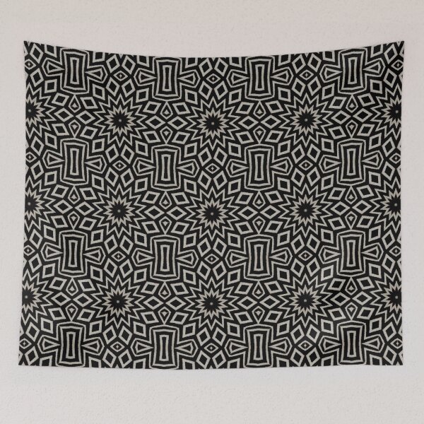 Item preview, Zebra Fur Texture Kaleidoscope Pattern 68 designed and sold by Swabcraft.