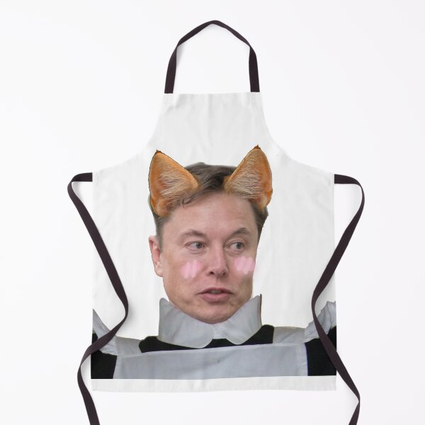 Item preview, catboy maid femboy elon musk designed and sold by paintedpicayune.