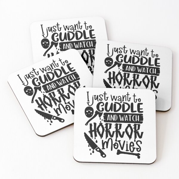 Item preview, I Just Want To Cuddle And Watch Horror Movies designed and sold by AbundanceSeed.