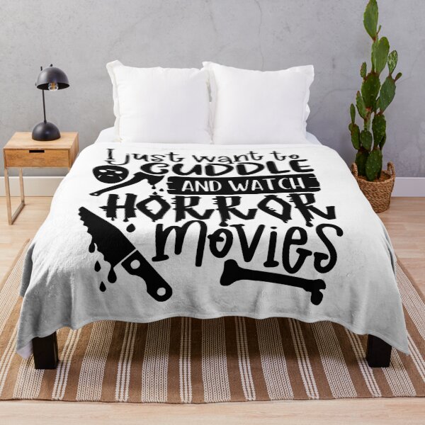 Item preview, I Just Want To Cuddle And Watch Horror Movies designed and sold by AbundanceSeed.