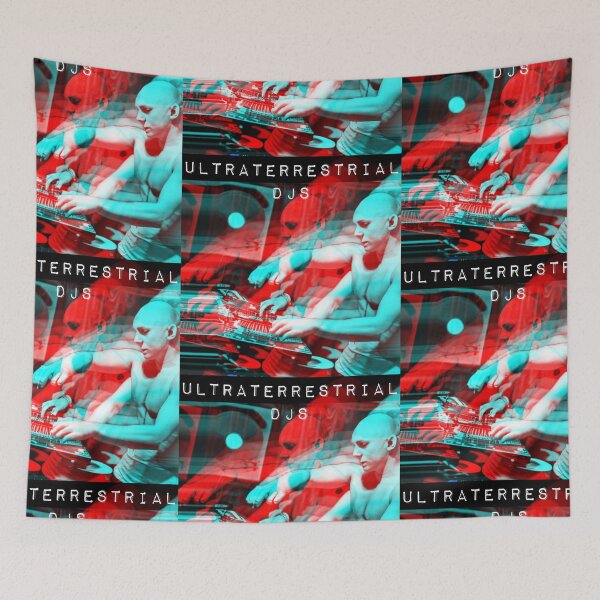 Item preview, Ultraterrestrial DJs Quantum Glitch from the Bitch Dimension designed and sold by StrangeFetish.