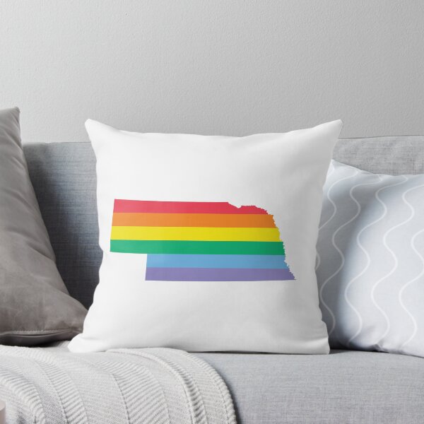 Artikelvorschau, LGBTQ-Nebraska-Stolz entworfen und verkauft von Dan Schrank.