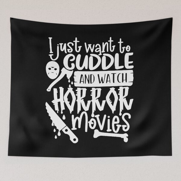 Item preview, I Just Want To Cuddle And Watch Horror Movies 2 designed and sold by AbundanceSeed.