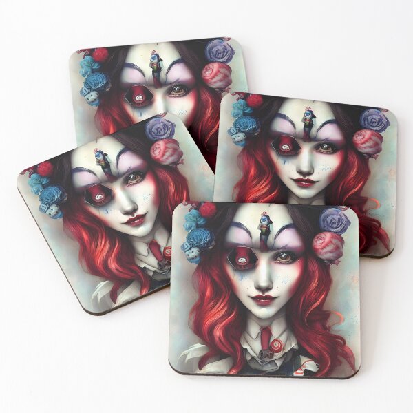 Item preview, The bipolar clown designed and sold by AmandasFineArt.