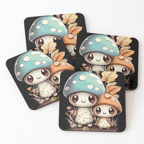 Artikelvorschau, cute kawaii colorful mushroom entworfen und verkauft von Quiki.