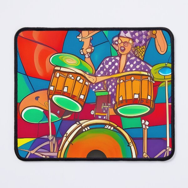 Item preview, Calypso Percussion AI Art designed and sold by Stew Bradley.