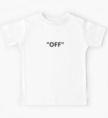 "OFF" Quotation Marks Kinder T-Shirt