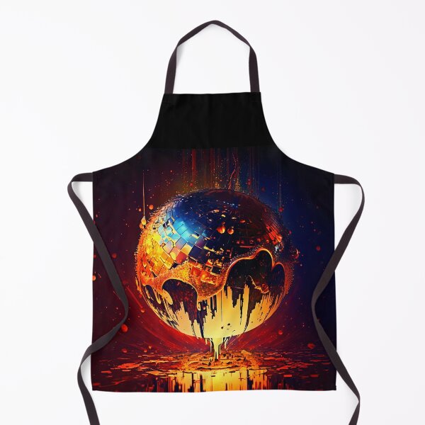 Item preview, Disco ball melting on a dance floor of a Club. designed and sold by paulo silveira.