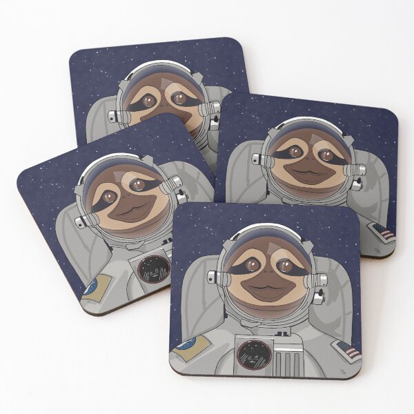 Item preview, Space Sloth designed and sold by Greetings from Lisa.