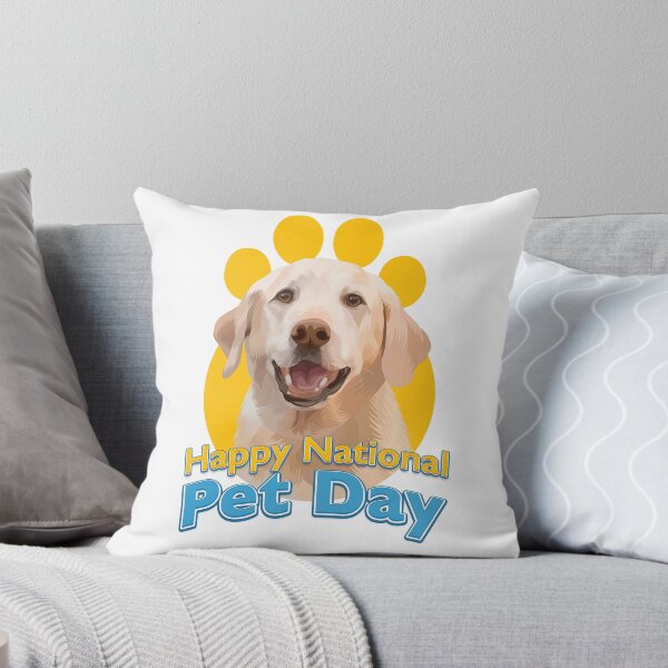 Item preview, Happy National Pet Day designed and sold by denvector.