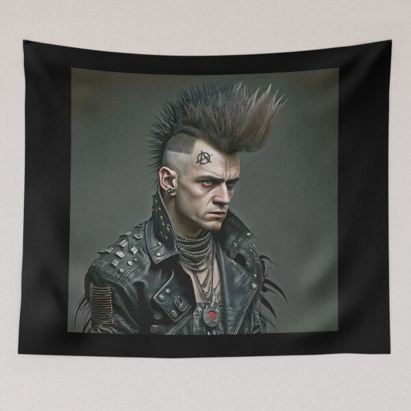 Item preview, Anarchy Cyber Punk created digitally oil painted. designed and sold by paulo silveira.