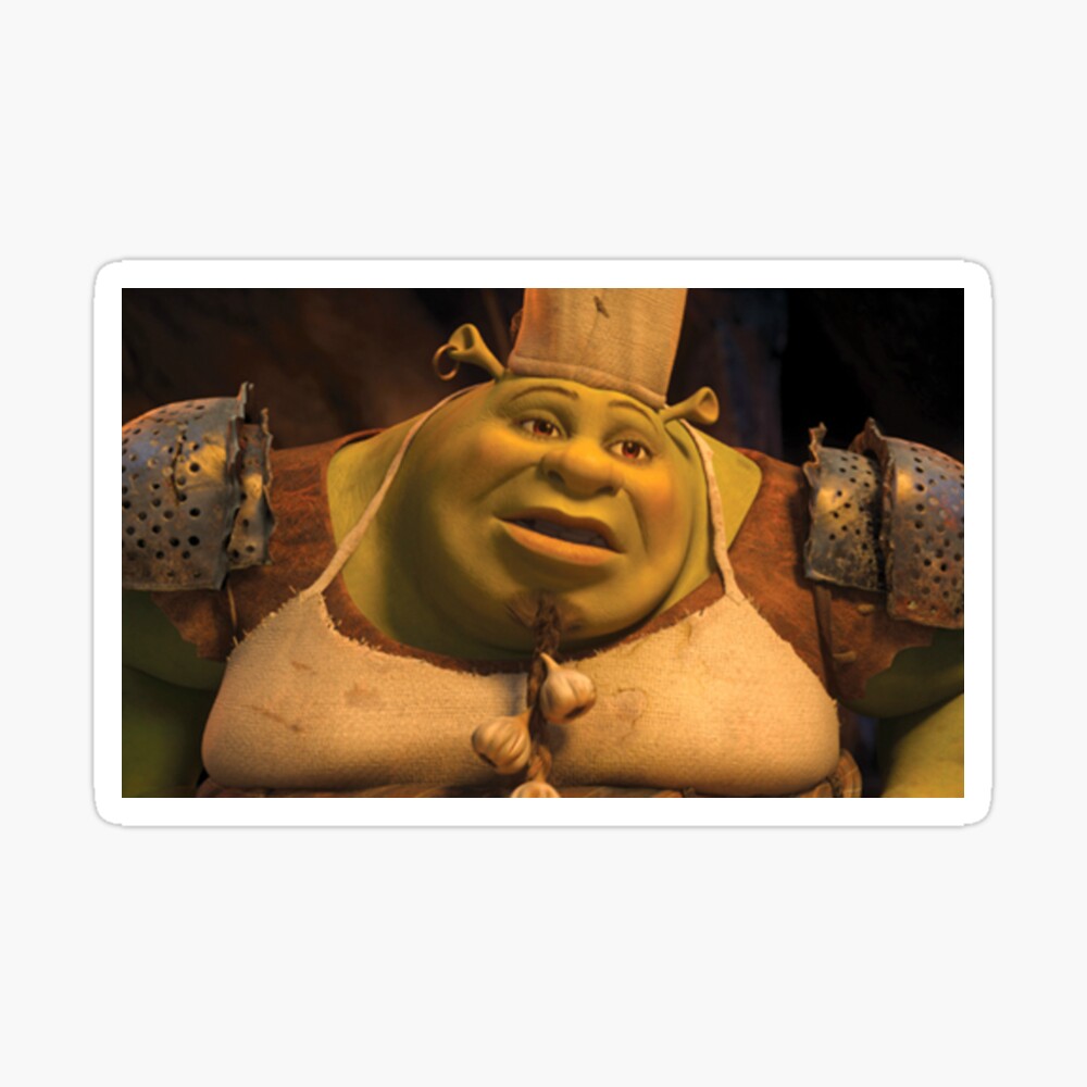 confused shrek Postcard for Sale by Alexis m