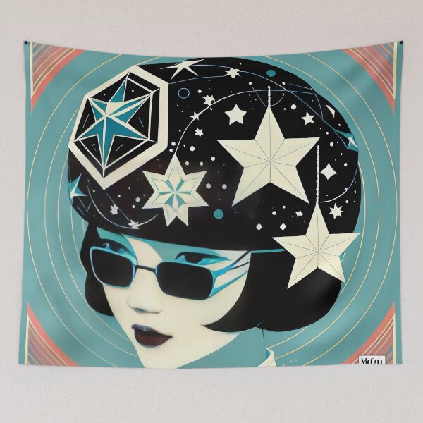 Item preview, Derby Girl - Galaxy helmet designed and sold by McCallnWaldo.