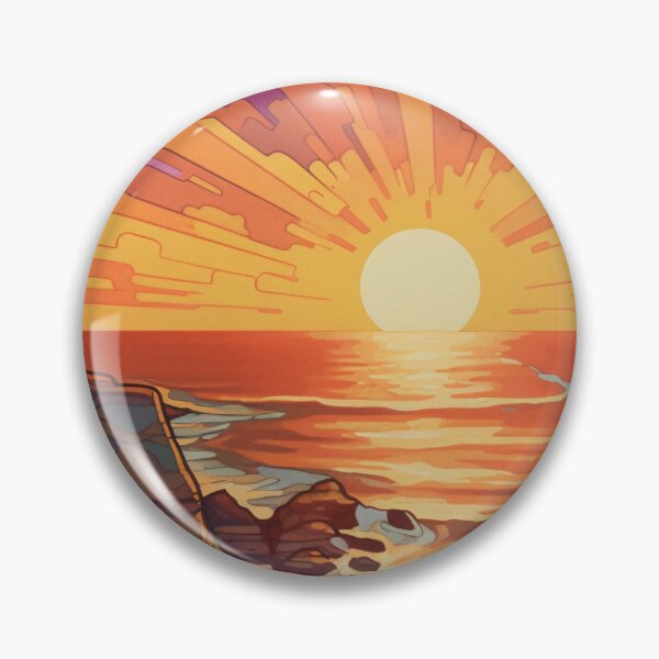 Item preview, Sunset Paradise: A Hiker's Holiday designed and sold by PoppyMonster.