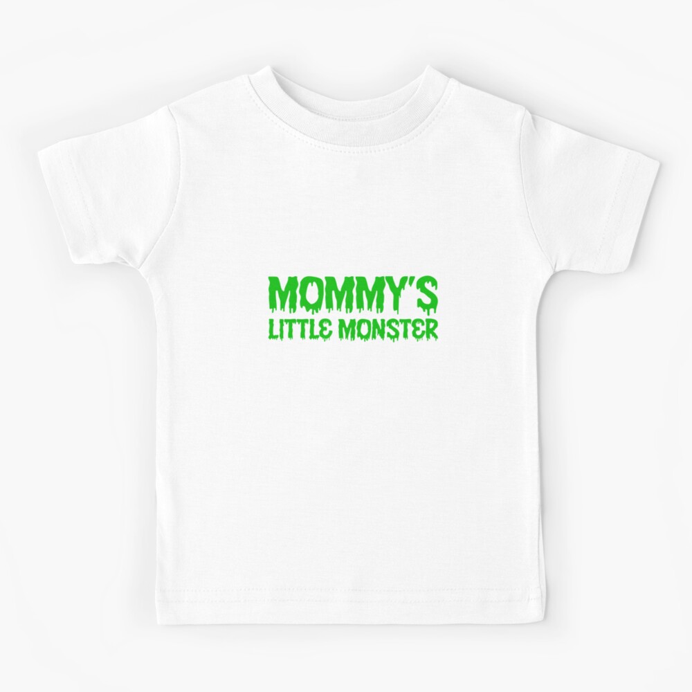 Mommy's Little Nightmare Green Monster Children's Tee