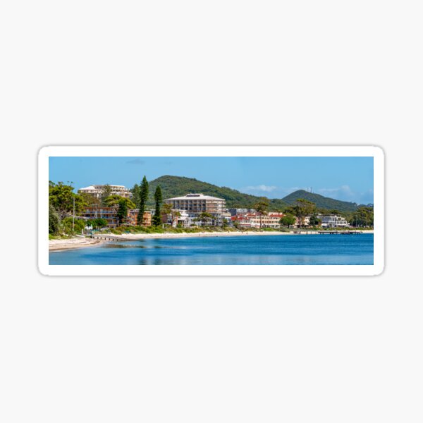 Item preview, Panoramic view of Shoal Bay, NSW, Australia designed and sold by rossacampbell.