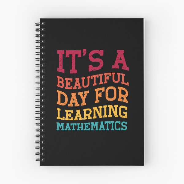 Item preview, IT'S A BEAUTIFUL DAY FOR LEARNING MATHIMATICS designed and sold by zarouky.