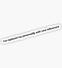 Vine References Sticker