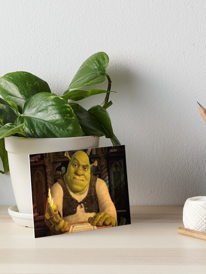 Shrek meme Classic | Art Board Print