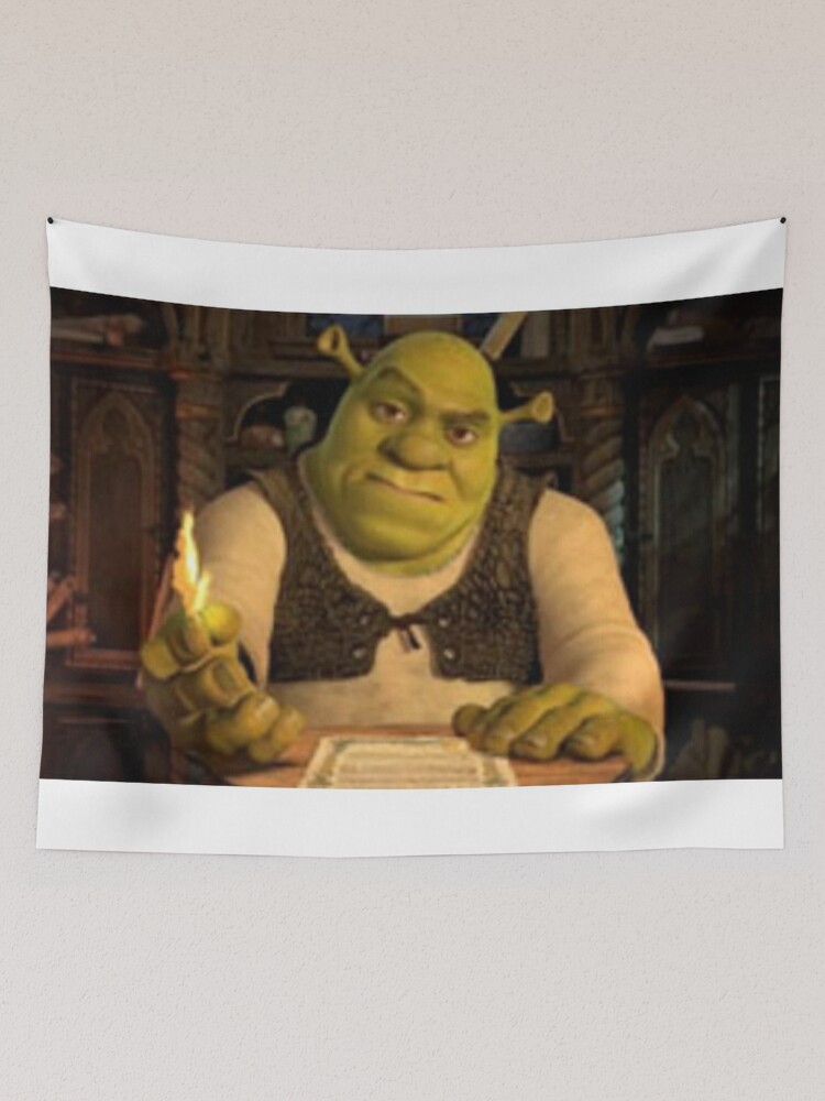 Funny Meme Shrek Tapestry Come in Daddy Tapestry Wall Hanging 