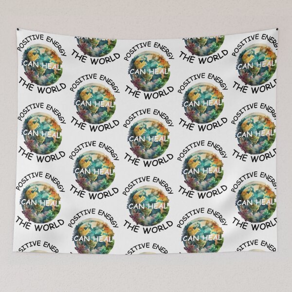 Item preview, positive energy can heal the world designed and sold by ZAKAABDE2020.
