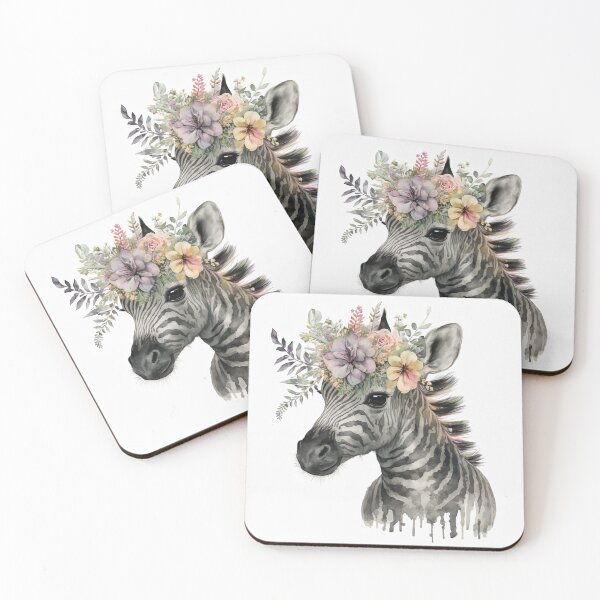 Item preview, Copia de Baby Girafee with flowers designed and sold by miraclestudio.